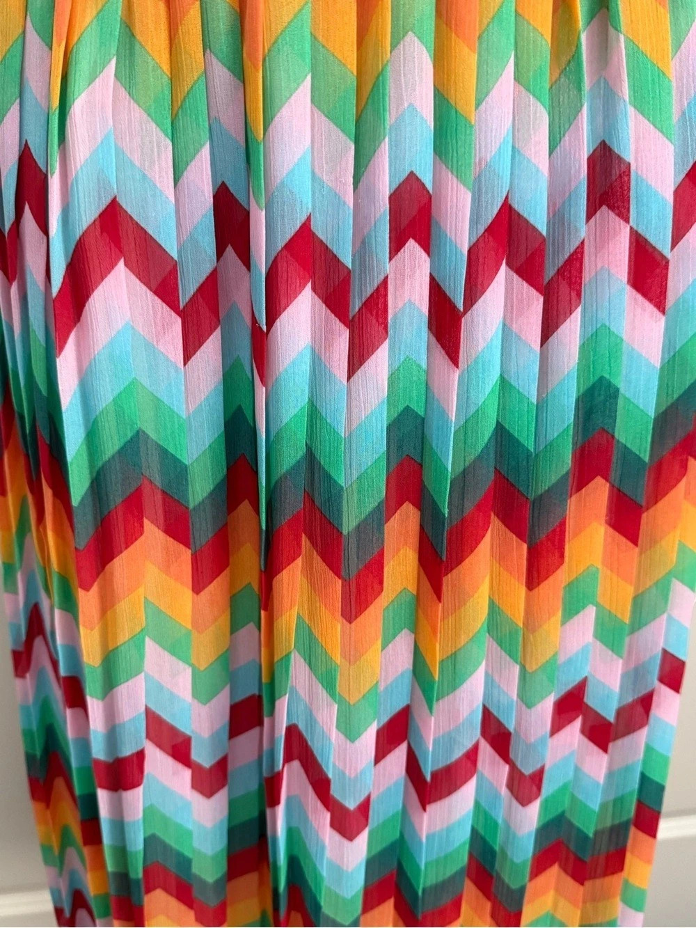 New Romeo & Juliet Multicolor Geometric Midi Skirt - Picture 7 of 9